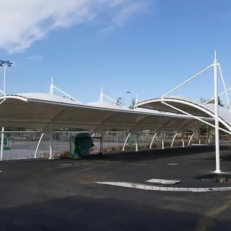 陆良县膜结构电动车棚