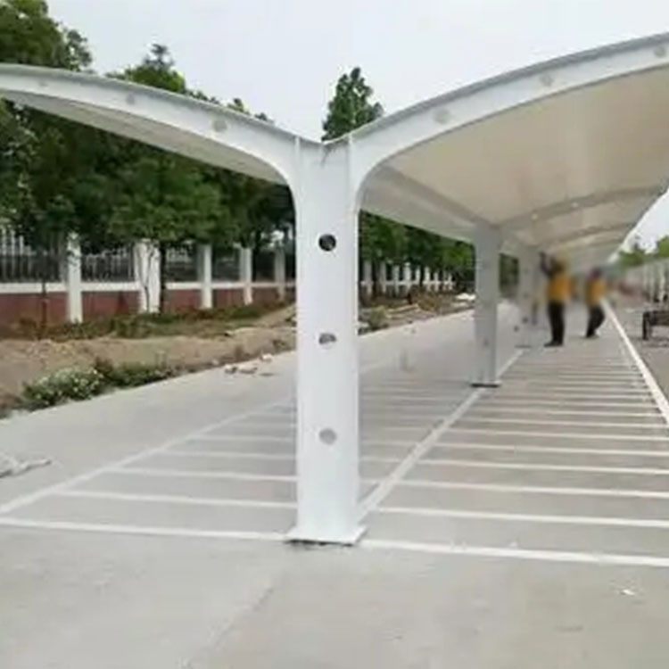 陆良县膜结构电动车棚