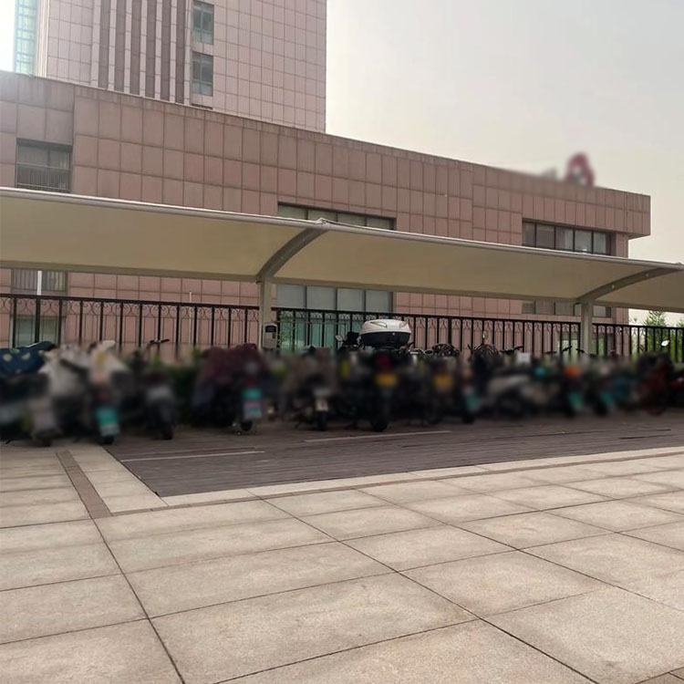 陆良县膜结构电动车棚