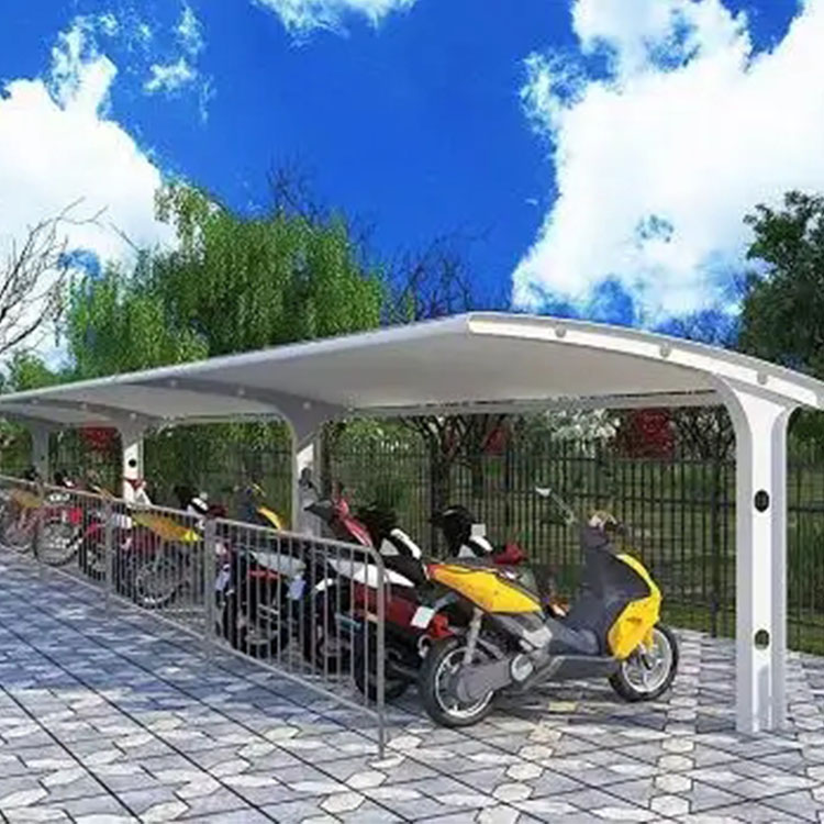 陆良县膜结构电动车棚