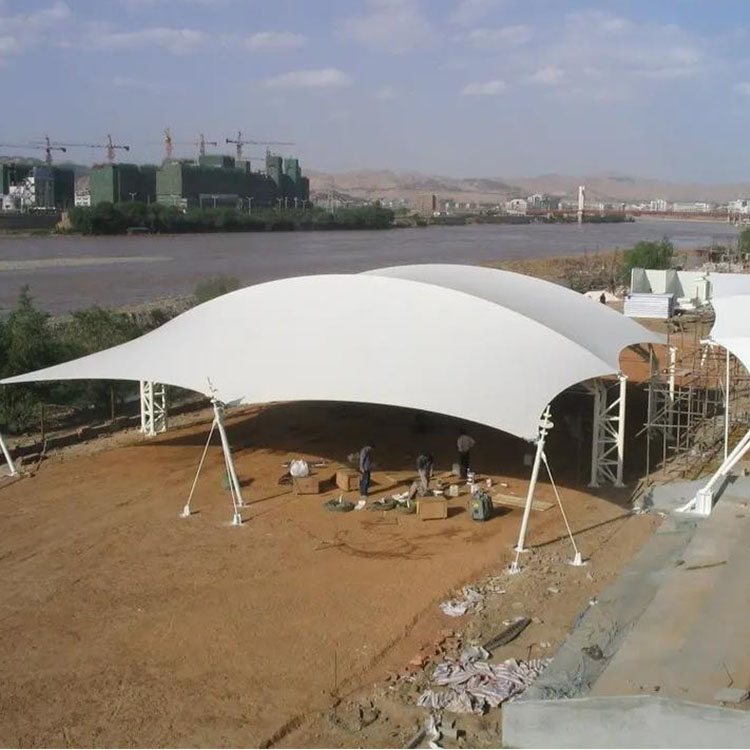 陆良县膜结构汽车棚